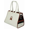 thumbnail image 3 of Pet Life ® 'Posh Paw' Elegant Leatherette Designer Fashion Travel Pet Dog Carrier Tote, 3 of 3