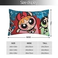 thumbnail image 4 of The Powerpuff Girls Pillow Protector Pillow Cases Lightweight Soft Pillowcases Comfortable Pillow Covers 20"X30", 4 of 9