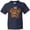 Navy, variant on Inktastic Thanksgiving I'll Bring the Rolls in Orange Youth T-Shirt