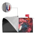 thumbnail image 2 of Gukieu Red Flame Wolf Head Print Magnetic Mailbox Cover, Sun-proof and Waterproof Home Yard Mailbox Cover-25.5x21 in, 2 of 8