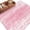 Pink, variant on Vintage Blush Pink Bathroom Rug Washable 2x3 Entryway Rug Non Slip Farmhouse Florals Leaf Coastal Home Front Door Mat Low Pile Indoor Doormat Throw Floor Carpet for Kitchen Bedroom Entrance