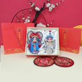 thumbnail image 6 of Peking Opera Doll,Chinese Traditional Handicrafts Resin Figurine Peking Opera Character Mini Collectible Figurines Home Decoration,5.91*2.76inch 8, 6 of 8