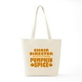 thumbnail image 6 of CafePress - Choir Director Powered By Pumpkin Spice Tote Bag - Unisex Canvas Tote Bag, Beige, 1-Piece, 6 of 7