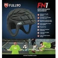 thumbnail image 3 of Protector para Cabeza Full 90 FN1 Pequeño Negro para Fútbol, 3 of 6