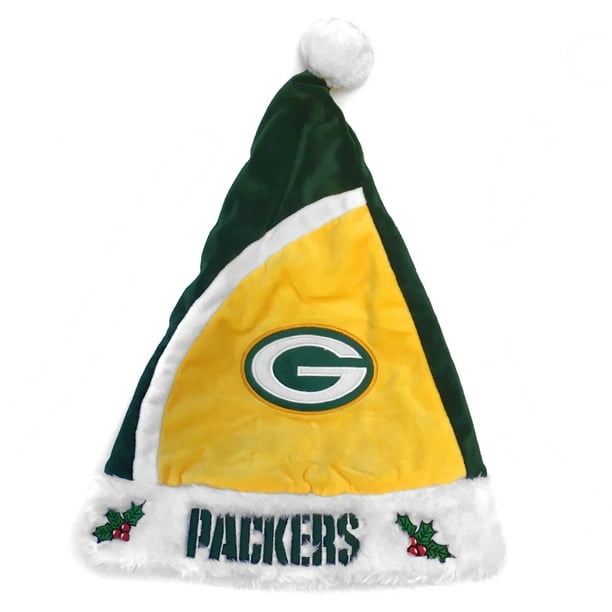 Green Bay Packers NFL Chapeau de Père Noël - Forever Collectibles
