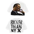 thumbnail image 5 of Tops cortos góticos con gráficos de letras Y2K para hombres y mujeres, ropa urbana nueva, camisetas de retazos Harajuku, camisetas de algodón de media manga, 5 of 5