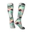 thumbnail image 4 of Balery Tropical Summer Palm Fun Novelty Socks Men'S Women'S Crew Socks Funny Crazy Novelty Socks Quirky And Cool Socks, 4 of 9