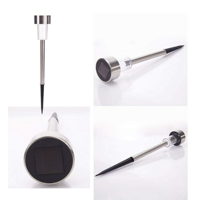 10pcs Solar Power LED Lawn Lamps Landscape Lights with Lampshades 5W High Brightness Yard Lights For Garden, Ground Path, Walkway, & Driveway White 10pcs Solar Power LED Lawn Lamps Landscape Lights with Lampshades 5W High Brightness Yard Lights For Garden, Ground Path, Walkway, & Driveway White