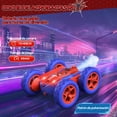 thumbnail image 3 of Spider Coche de Control Remoto,Doble Cara Giratoria de 360° 2.4GHz 4WD Recargable Todoterreno RC Acrobacias con Luces Frías,Juguete Exterior y Interior (Brazos oscilantes pulverizadores), 3 of 13