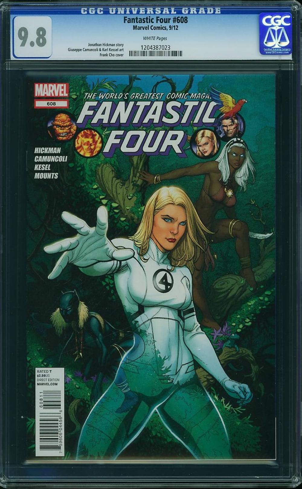 Cover of Fantastic Four #608
