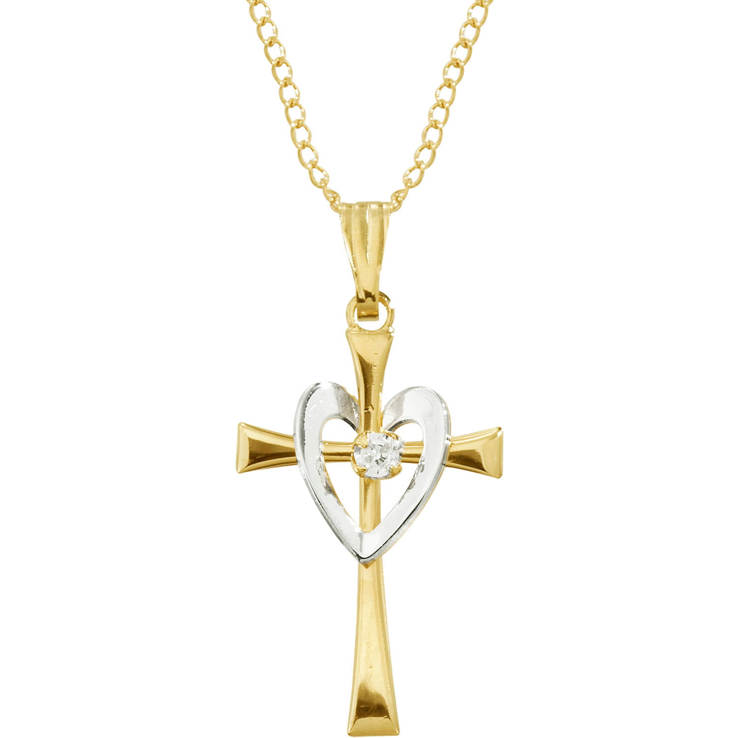 TONYS JEWELRY CO 14kt Gold Filled Cross Pendant