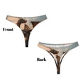 thumbnail image 3 of Fotbe Sky Sunset Bronze Dragon Tanga Sin Costuras para Mujer con Estampado – Panties Invisibles, Transpirables y Cómodos para Uso Diario-XX-Large, 3 of 6