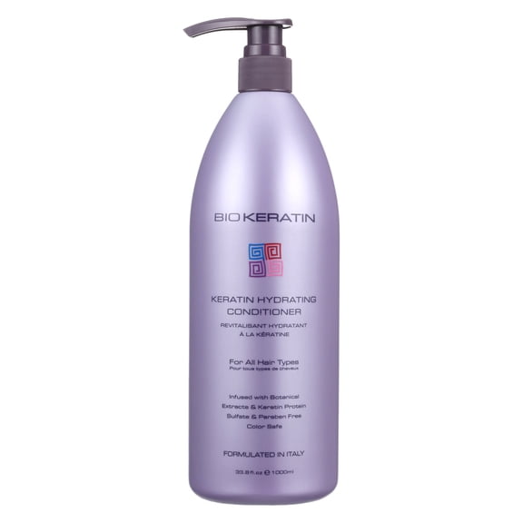 Bio Keratin Hydrating Conditioner, 33.8 Fl Oz, 1000ml