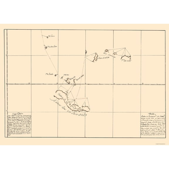 Historic Map - Ecuador - Guerra 1700 - 23 x 31.97 - Vintage Wall Art