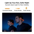 thumbnail image 5 of DOOGEE Bone Conduction Headphones with LED Light, 10H IPX6 Bluetooth 6.0 Open Ear Headphones, Dual Device Connection, Wireless Bone Conduction Headphone for Running, Cycling, 5 of 9