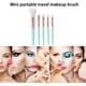 thumbnail image 3 of Base de sombra de ojos en polvo cosmético portátil Blush Mujeres Conjunto de herramientas de belleza, 3 of 6