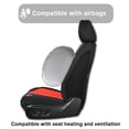thumbnail image 5 of 2006 for Subaru Legacy Car Seat Cover, Red Car Seat Covers, Faux Leather Full Set of 5 Seats With Lumbar Support Suitable for All Seasons, Beautify the Interior of Old Cars, 5 of 9