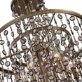 thumbnail image 6 of Uttermost Valka 6 Light Crystal Chandelier in Silver Swedish Iron, 6 of 6
