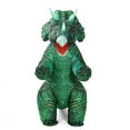 thumbnail image 2 of Inflatable Triceratops Costume Mascot Adult Full-Body Dinosaur Cosplay Suit for Halloween Stage Performances, 2 of 5