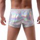 thumbnail image 3 of WILLBEST Pantalones Cortos de Moda para Hombre, de Verano, de Material Brillante, Holgados, Cómodos, de Color Sólido, Informales y Populares., 3 of 3
