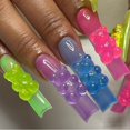 thumbnail image 4 of Juego de accesorios de Arte de Uñas 3D de oso pequeño lindo, joyería colgante de manicura DIY, suministros de Uñas profesional para decoración de Uñas 3D, 18 piezas, 4 of 4