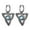 2, Moonstone Trinity Knot Earrings, variant on Jewmon Trinity Knot Dangle Earrings for Women Men Stainless Steel Moonstone Irish Kont Hoop Earrings
