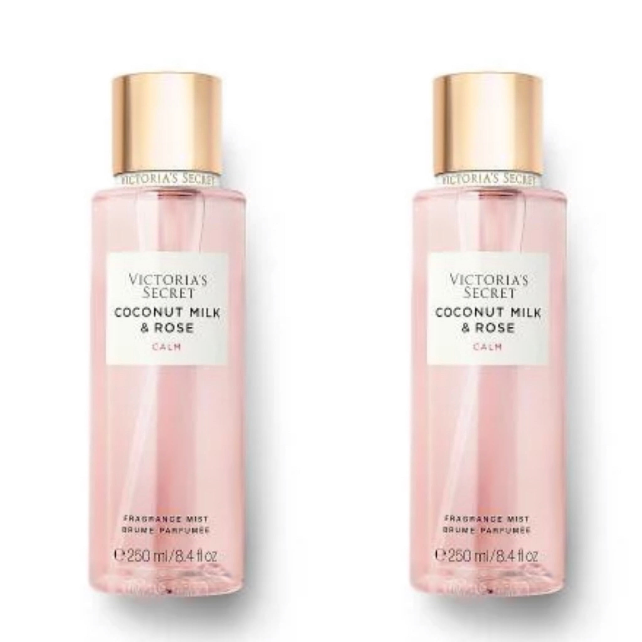 Victoria's Secret Coconut Milk & Rose Fragrance Mist Set Natural Beauty