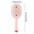 thumbnail image 2 of Steam Hair Straightener, 3-in-1 Mist Detangling Brush with Red Light Scalp Care, Rechargeable Cordless Self-Cleaning Styling Tool, Ideal for Travel, Home, and Salon, 2 of 5