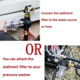 thumbnail image 3 of FLINT - Garden Hose Filter Pressure Washer Inlet Water Inline Filter For Sediment Us, 3 of 6