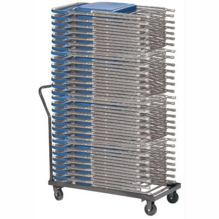 National Folding Chair Cart - Flat Stack - Walmart.com