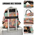 thumbnail image 3 of FORMRS Mini Backpack Purse for Women Quilted Travel Daypack Casual Shoulder Bag, Cityscape Painting, 3 of 7