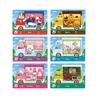 Nintendo Amiibo Animal Crossing Sanrio Collaboration 6 Cards