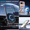 thumbnail image 4 of KOMI Case Compatible with Google Pixel 9A Built in Slide Camera Lens Cover+Screen Protector+Finger Ring Holder Kickstand,Heavy Duty Shockproof Full Body Protective Phone Cover, Rose Gold, 4 of 5