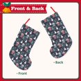 thumbnail image 2 of Picia Christmas Village for 18in Christmas Stockings, Xmas Stocking for Kids, Holiday and Family Stocking for Fireplace or Party Decoration, 2 of 7