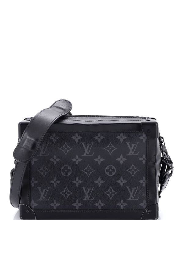 Pre-Owned Soft Trunk Bag Monogram Eclipse Canvas By Rebag