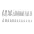 thumbnail image 2 of SmartBy 180Pcs Sandwich Nail Forms Reusable Quick Nails Extension Clear Long Nail Mold Women Home Salon Manicure Art Tools, 2 of 7