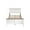 Twin,White+Brown, variant on UHOMEPRO Full Size Bed Frame, Wood Platform Bed with Headboard and Footboard, Full Bed Frame with Wooden Slats, Holds 500lbs, Easy Assembly, No Box Spring Needed, Brown and White