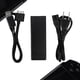 thumbnail image 1 of Portable para PSP GO Adaptador de Corriente Carga rápida DC 5V/1500mA Cargador 50/60Hz Adaptador de CA Toma de Corriente con Cable de alimentación de Datos USB 2 en 1(Negro) cargador psp Higoodz Accesorios Electrónicos, 1 of 7