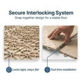 thumbnail image 5 of FlooringInc Nitro Garage Floor Tiles, Diamond Pattern, Interlocking, Sahara Sand, 12"x12", 1 pack, 1 sq/ft, 5 of 10