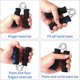 thumbnail image 5 of 1 fortalecedor de agarre de mano, entrenador de fuerza de agarre para entrenamiento de muñeca del antebrazo (negro) Sailing Electrónica, 5 of 5