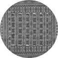 thumbnail image 1 of Ahgly Company Indoor Round Persian Gray Traditional Area Rugs, 5' Round, 1 of 1
