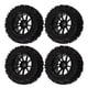 thumbnail image 4 of Neumáticos de goma para camiones RC, 4 piezas Neumáticos para camiones RC Accesorios RC Neumáticos para camiones RC Rendimiento probado, 4 of 12