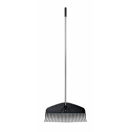 Fiskars Poly Leaf Rake, Leaf Rake, 67" Length