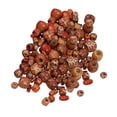 thumbnail image 4 of BLESIYA 6X 150 Pieces Vintage Assorted Printed Wooden Beads Large Hole European Beads, 4 of 8