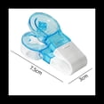 thumbnail image 4 of 2 Pcs Distributeur de Pilules Portable, Distributeur de Comprimés, Extracteur de Pilules Portable, Coupe-Pilules pour Petites Pilules, 2 x Extracteur de Pilules, 4 of 8