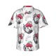 thumbnail image 1 of Fotbe Cute Poodle Dog Camisa Hawaiana para Hombre Unisex – Camisa Casual de Verano con Botones de Manga Corta de Algodón y Lino,Small, 1 of 7