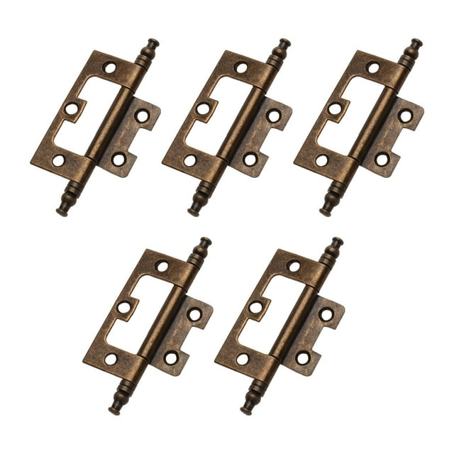 5x de pequeña sala de armario de puerta con de puerta empotrada de bronce con