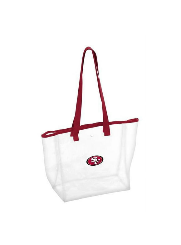 Logo Chair 627-65P NFL San Francisco 49ers Stadium Clear Tote Bag