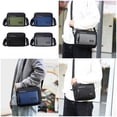 thumbnail image 2 of Multi Pocket Compact Crossbody Bag Lightweight Oxfords Design Shoulder Bag Perfect for Travelers Storage Organization, 2 of 9