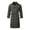 Army Green, variant on Mens Trench Coat Double Windbreaker Overcoat Notched Lapel Long Jacket Overcoat Fall Winter Business Long Jacket Light Blue XL